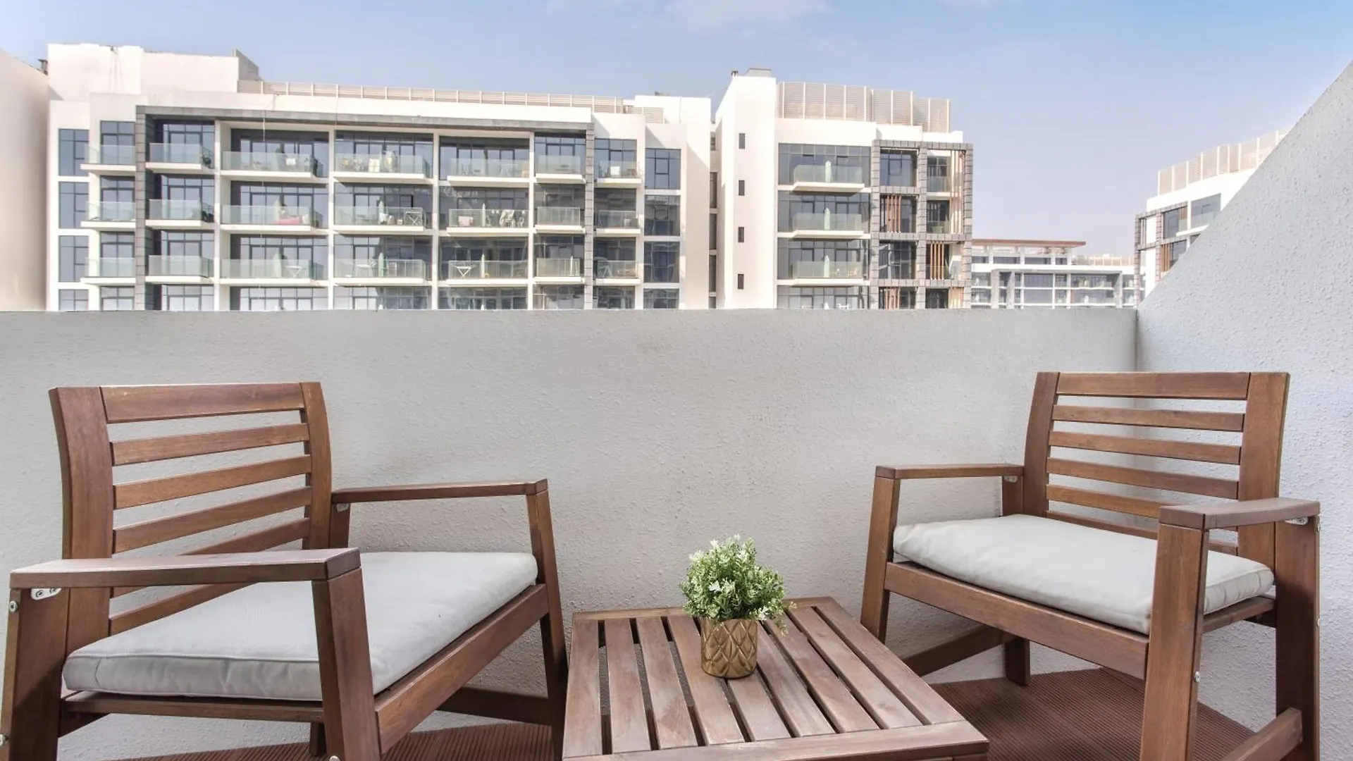 公寓 Charming Studio With Burj Khalifa View In Azizi12 迪拜